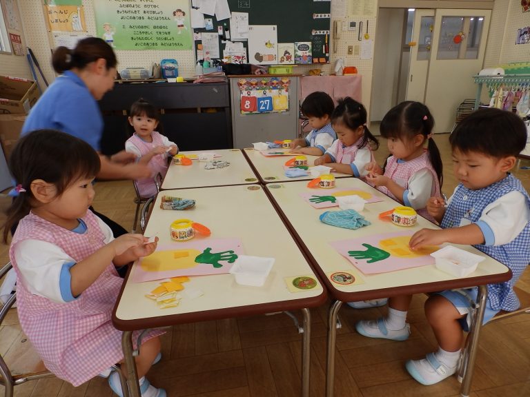 保育の様子　㉖　もも組
