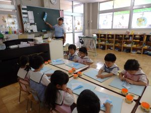 保育の様子　①　さくら組