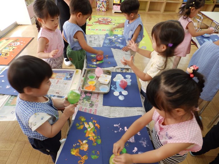 保育の様子　⑳　もも組