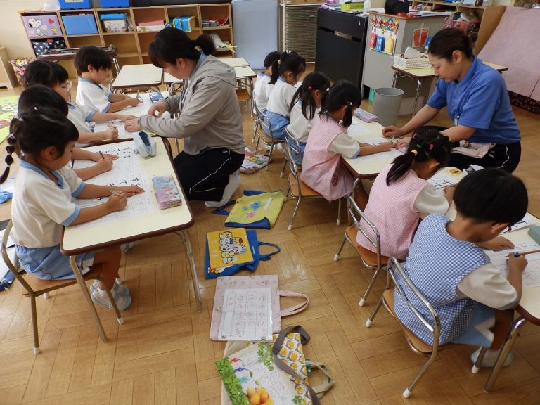 硬筆クラブ　⑩　年中組