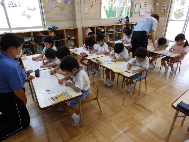 硬筆クラブ　③　年長組