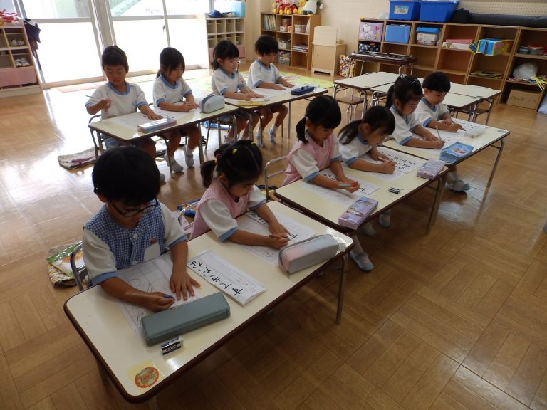 硬筆クラブ　⑦　年中組