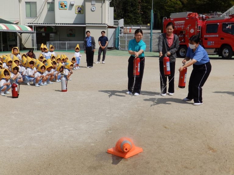 避難訓練　⑦