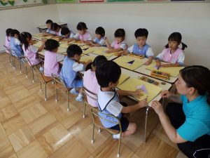 保育の様子　①　さくら組