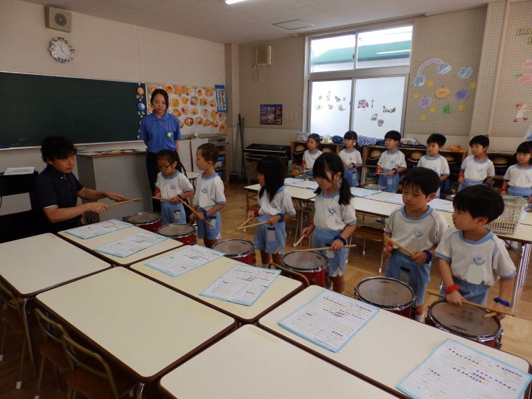 鼓笛指導　⑨