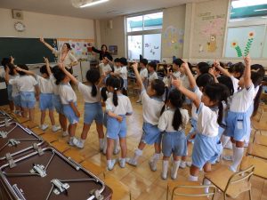 英語レッスン　①　すみれ組