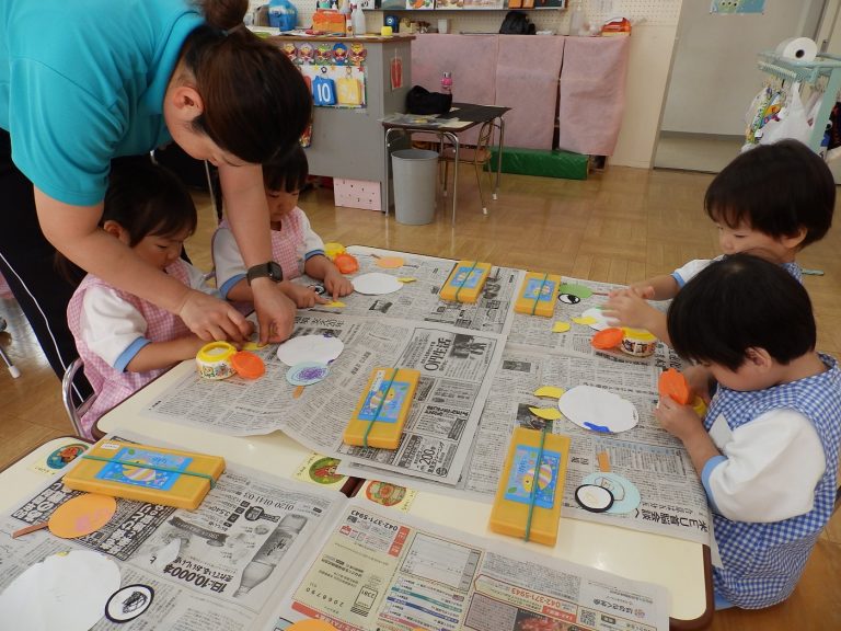 保育の様子　⑮　もも組