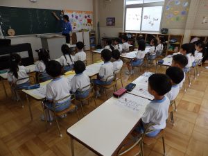 硬筆クラブ　①　年長組