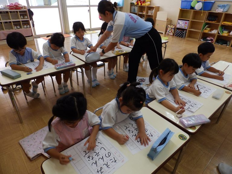 硬筆クラブ　⑥　年中組