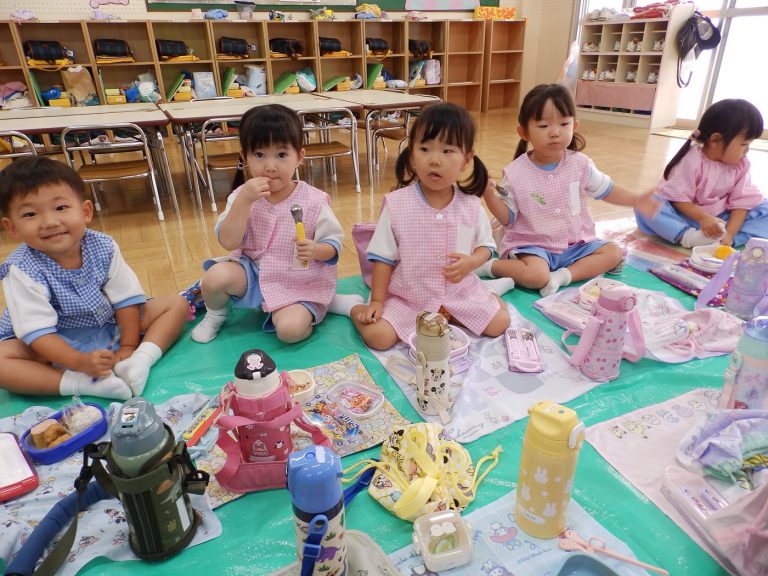 お弁当の様子　㉒　もも組