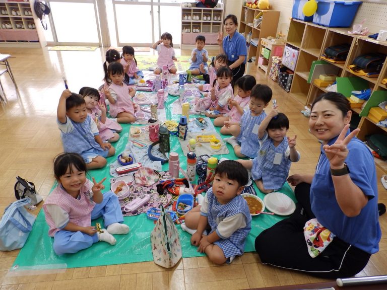 お弁当の様子　㉓　もも組