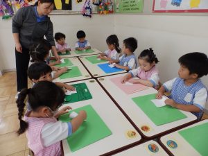保育の様子　①　さくら組