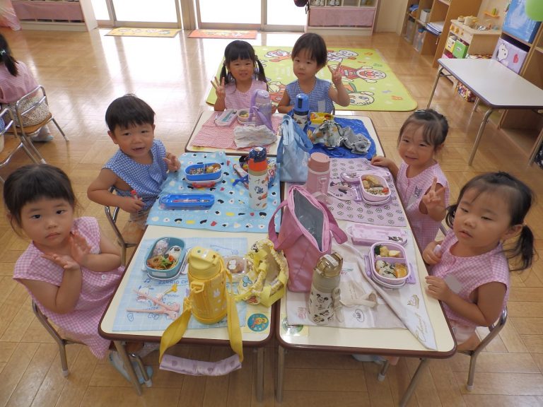 お弁当の様子　⑫　もも組