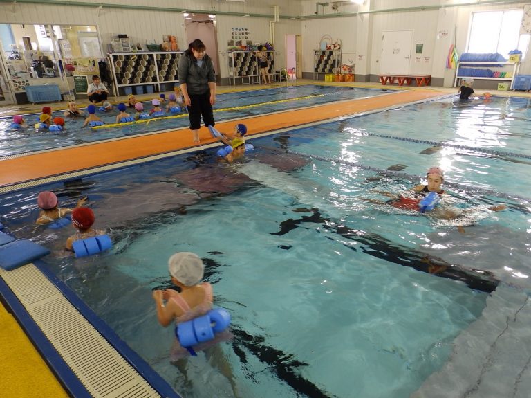 スイミングの様子　⑭