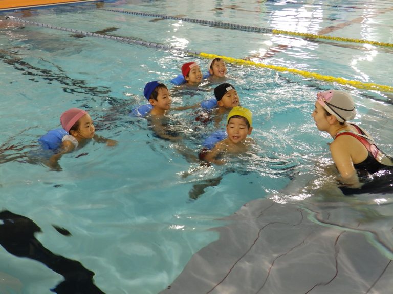 スイミングの様子　⑤