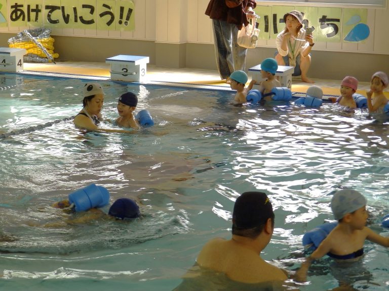 スイミングの様子　⑥