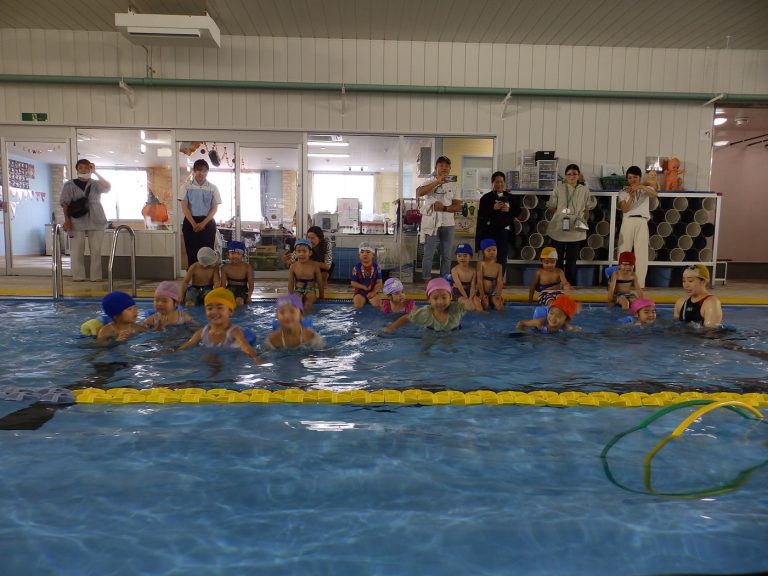 スイミングの様子　⑨