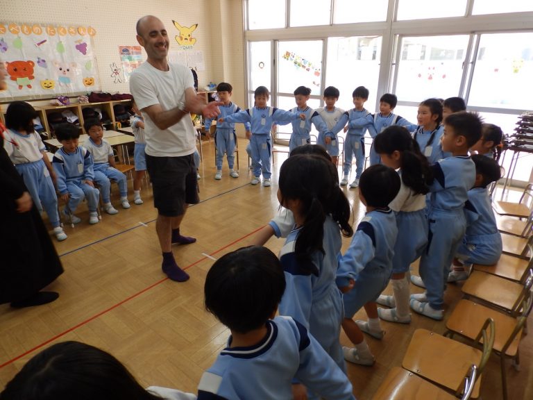 英語レッスン　⑩　れんげ組