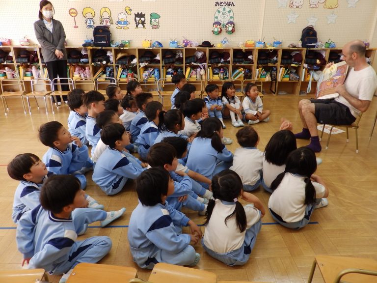 英語レッスン　⑪　れんげ組