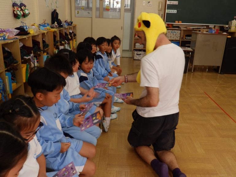 英語レッスン　⑫　れんげ組