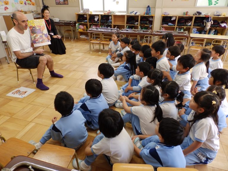 英語レッスン　⑤　すみれ組