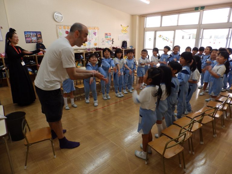 英語レッスン　⑦　れんげ組