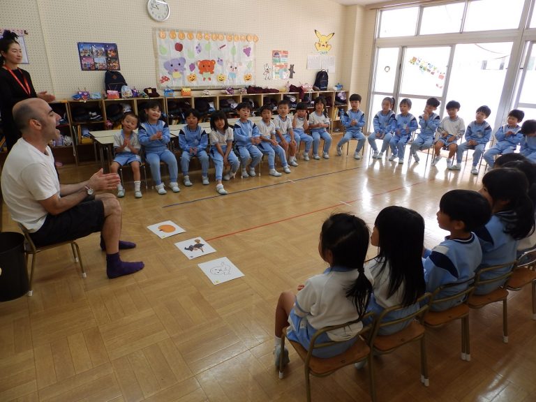 英語レッスン　⑨　れんげ組