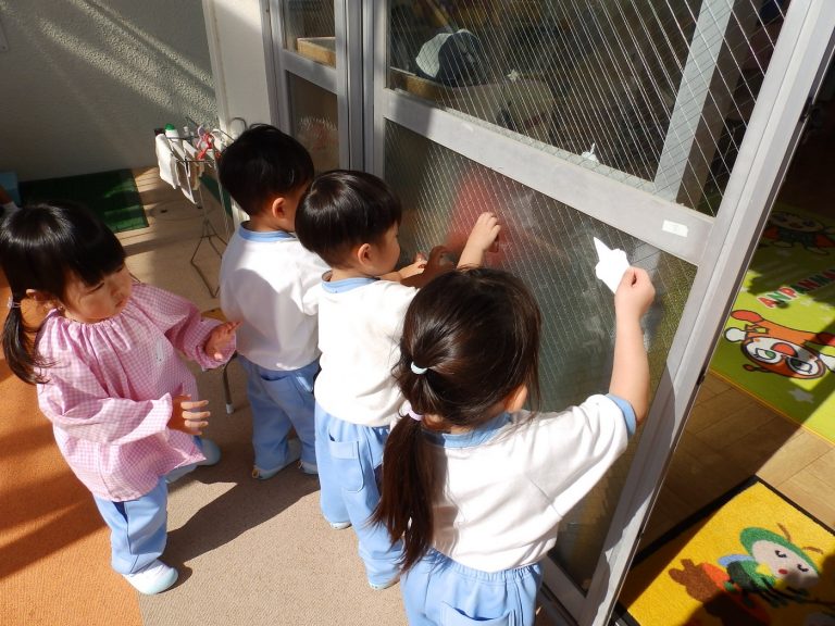 保育の様子　⑭　もも組