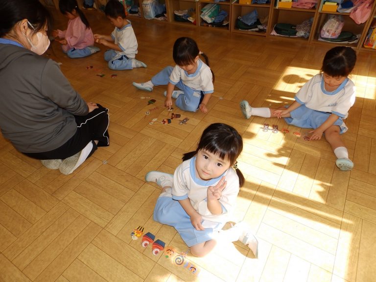 保育の様子　⑲　もも組
