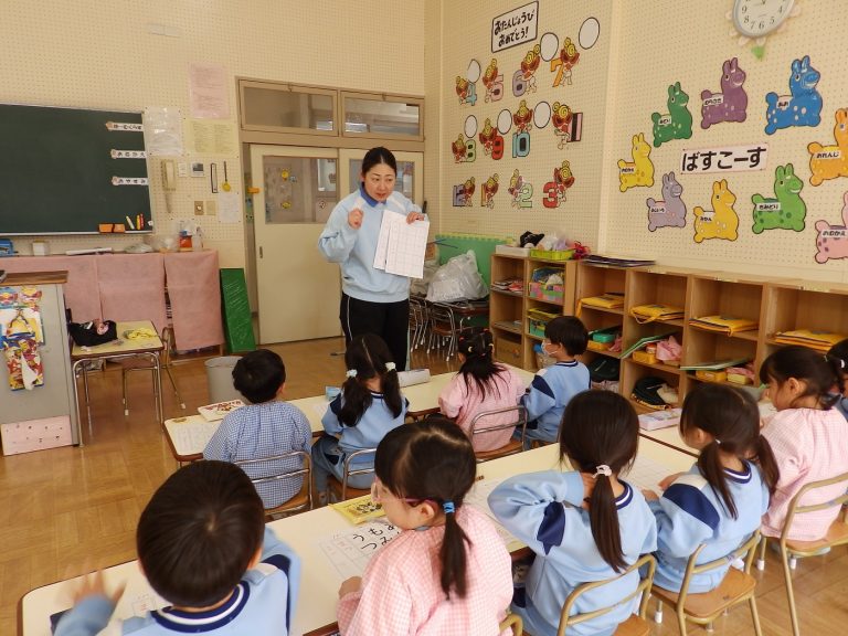 硬筆クラブ　⑯　年中組