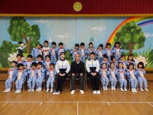 七五三のお祝い　①　すみれ組