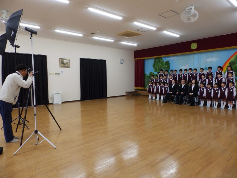 卒園写真　⑬　れんげ組