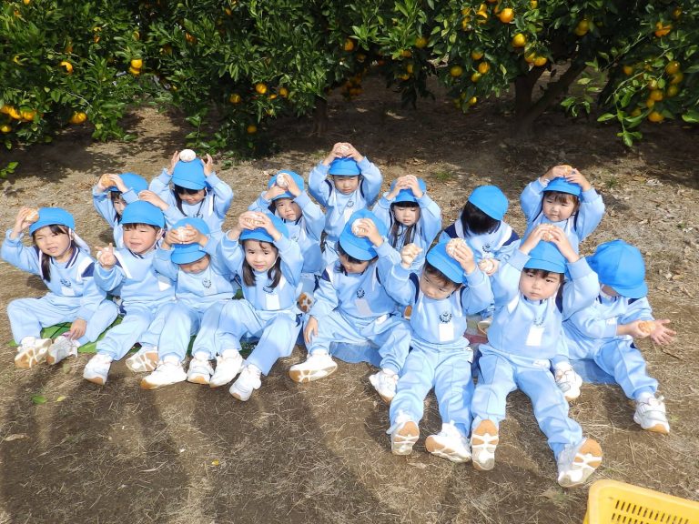 みかん狩り　⑬　もも組