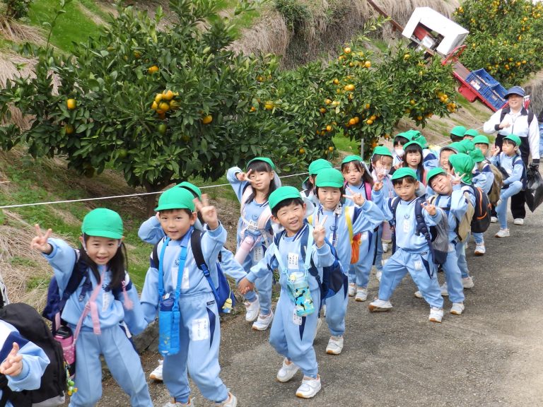 みかん狩り　㉒　すみれ組