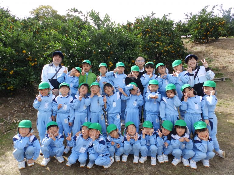 みかん狩り　㉗　すみれ組
