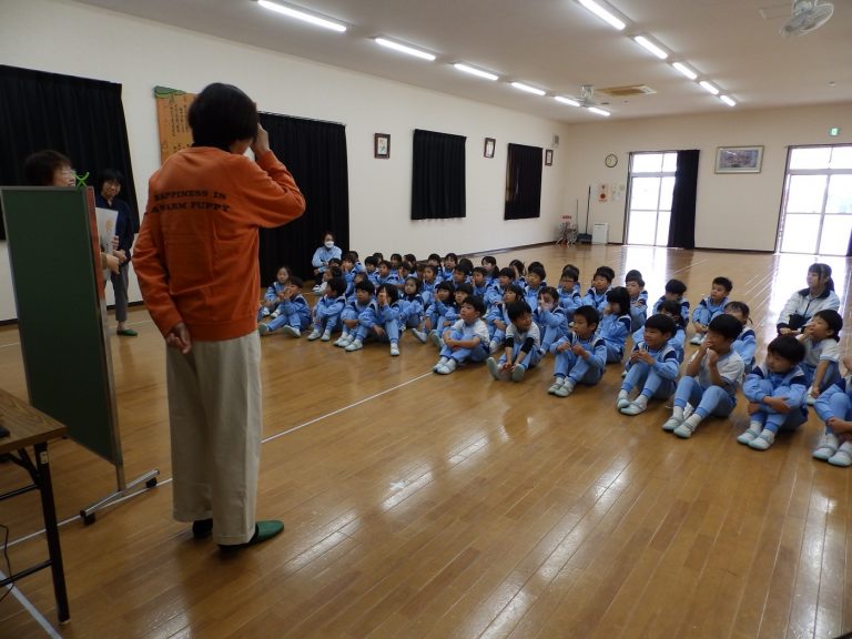 手話講座　④　年長組