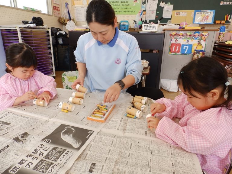 保育の様子　⑫　もも組