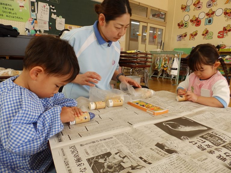 保育の様子　⑬　もも組