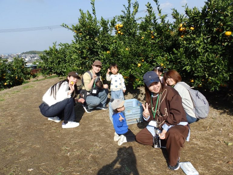ふたば・いちご教室　⑯　みかん狩り