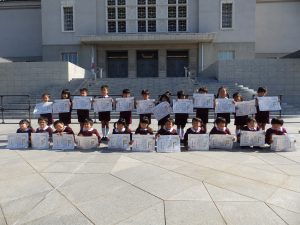 第７４回こども二科展　表彰式　①