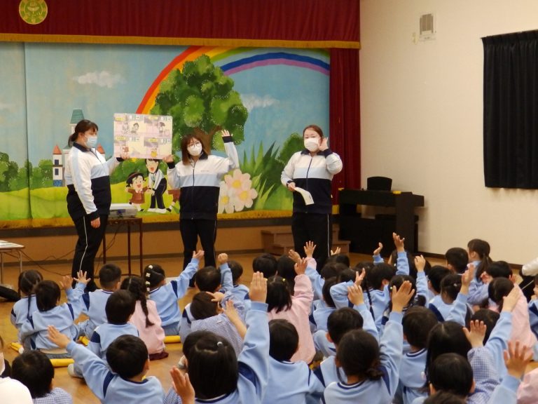 避難訓練　⑦　防災学習