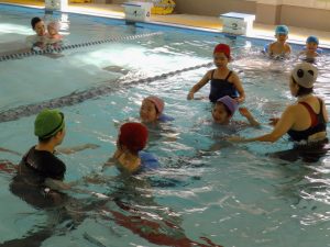 スイミングの様子　①　年長組
