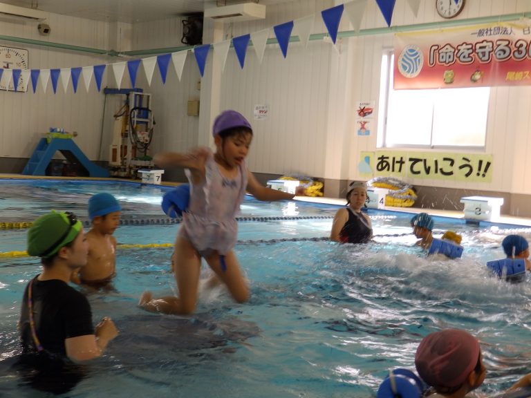 スイミングの様子　④　年長組