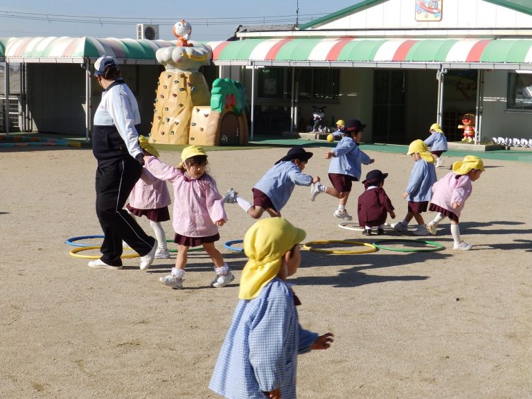 保育の様子　④　年少組