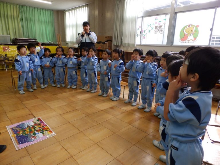 英語レッスン　⑥　さくら組