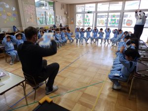 英語レッスン　①　すみれ組