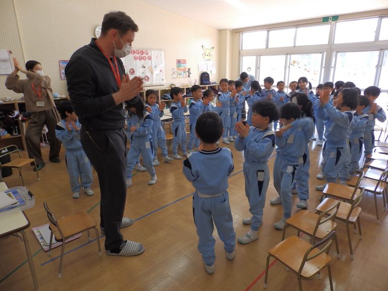 英語レッスン　⑩　すみれ組