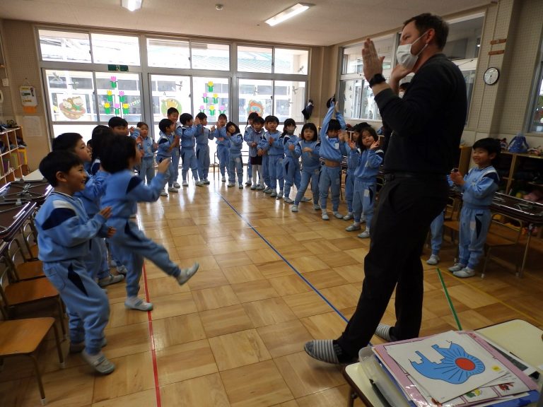 英語レッスン　⑤　すみれ組