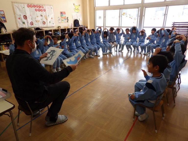 英語レッスン　⑥　すみれ組