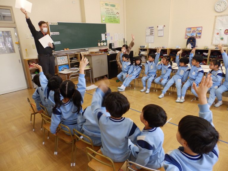 英語レッスン　⑨　すみれ組